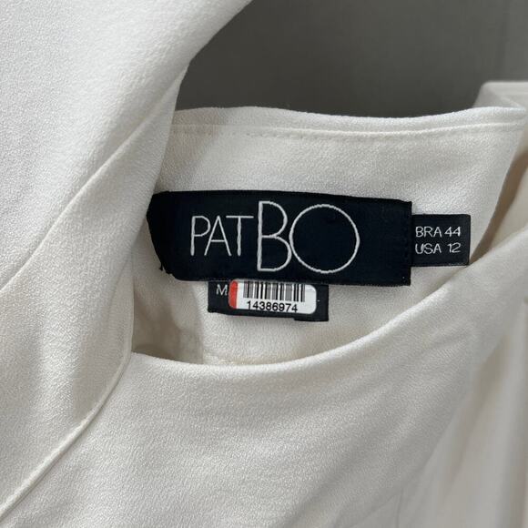 29. PatBO Cut Out Jumpsuit Womens 12 Resort Glam Modern Bridal Goddesscore - Picture 7 of 7